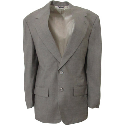 Classic Gray Wool Blazer
