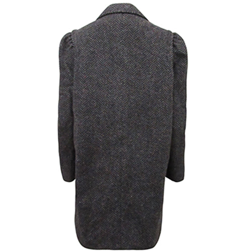 Herringbone Wool Coat