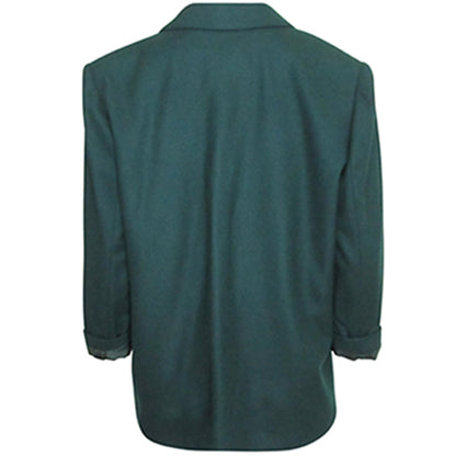 Petite Emerald Wool Blazer