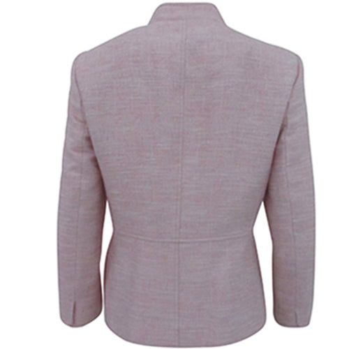 Pink Tweed Bouclé Blazer