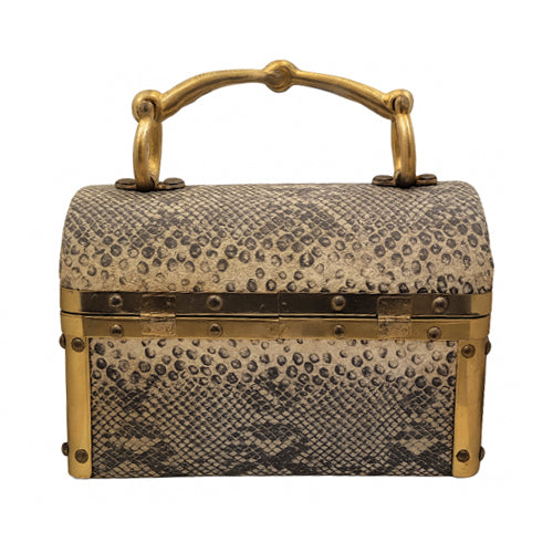 Vintage Rosenfeld Italian-Made Box Handbag