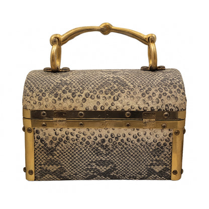 Vintage Rosenfeld Italian-Made Box Handbag