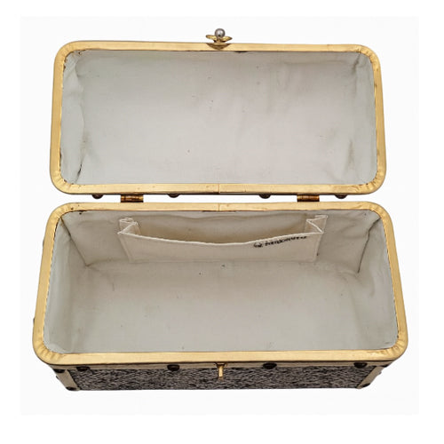 Vintage Rosenfeld Italian-Made Box Handbag