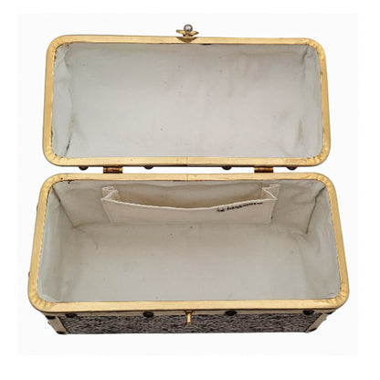 Vintage Rosenfeld Italian-Made Box Handbag