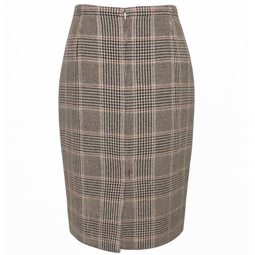 ANN TAYLOR - Wool Plaid Pencil Skirt