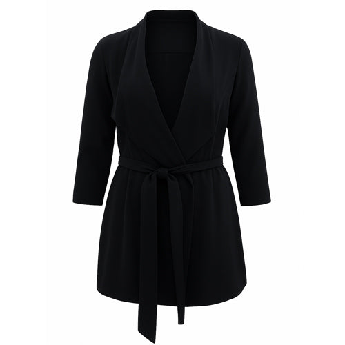 cAbi Black Wrap Blazer