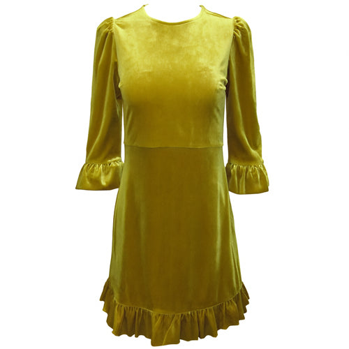 Forever 21 - Velvet Ruffle Dress