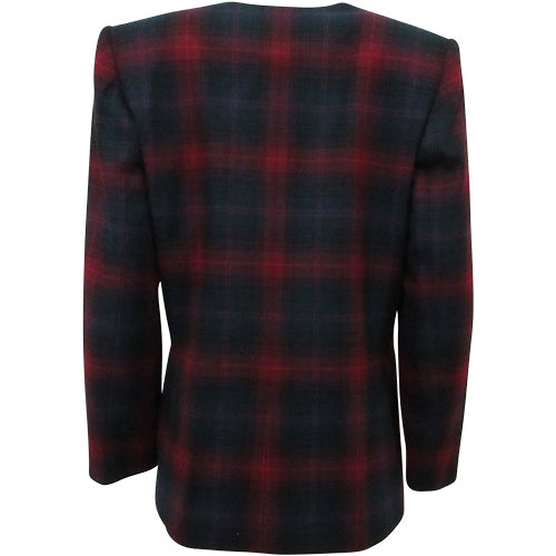 Le Suit Paris New York - Tartan Plaid Double-Breasted Blazer