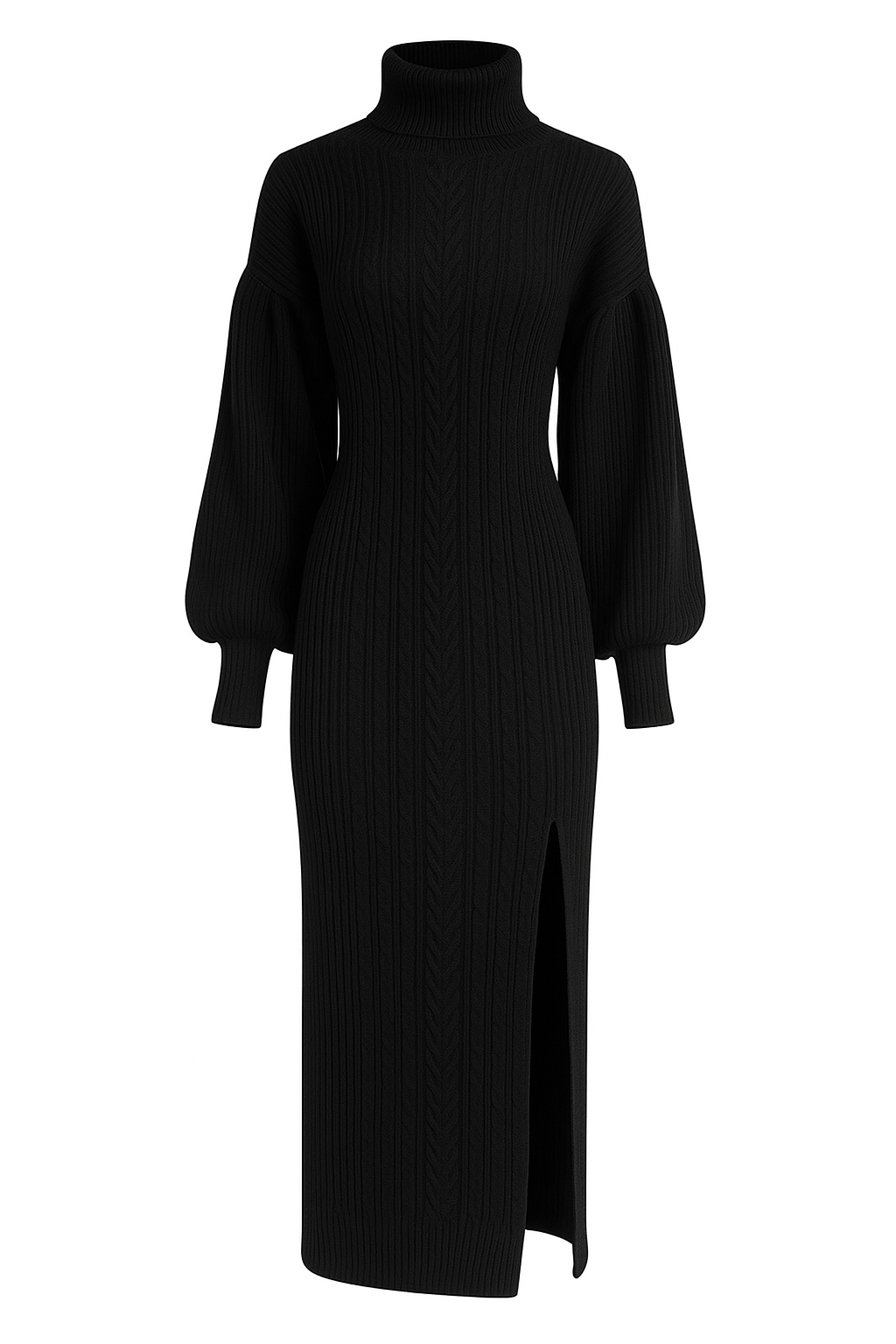 The Shadow Stitch Sweater Dress