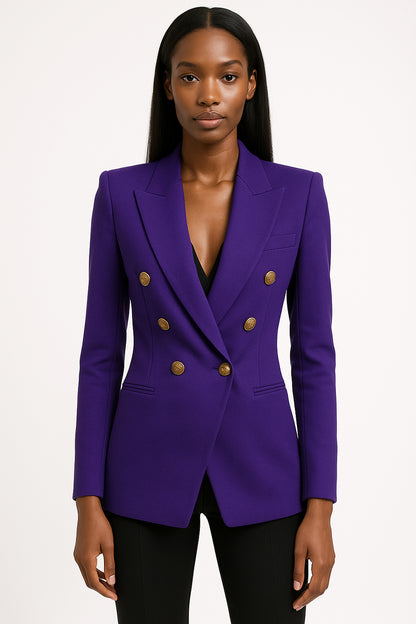 Zara - Royal Essence Double-Breasted Blazer