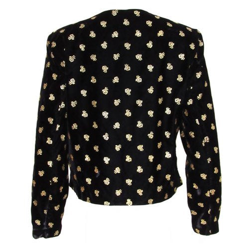 Norton McNaughton Petite - Velvet Embroidered Jacket