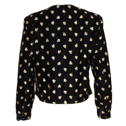 Norton McNaughton Petite - Velvet Embroidered Jacket