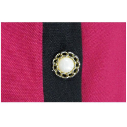 Natalie - Vintage Contrast Trim Blazer / Jacket