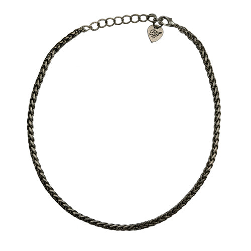 Betsey Johnson Vintage Chain Necklace – Heart Tag Detail